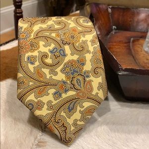 Benjamin James made in England 100% silk tie